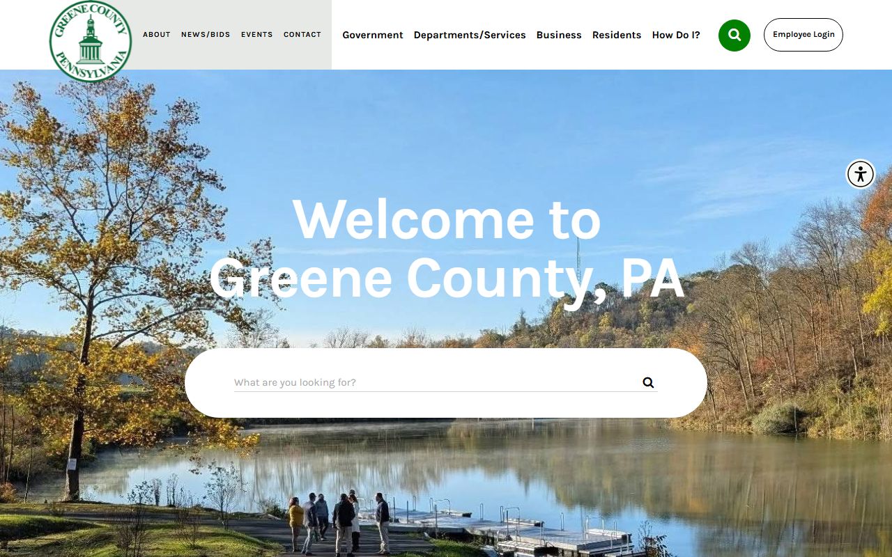 Greene County Sheriff Office website for police blotter records access